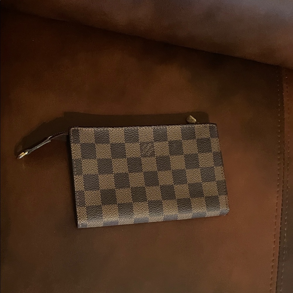 Louis Vuitton Damier Ebene Wristlet